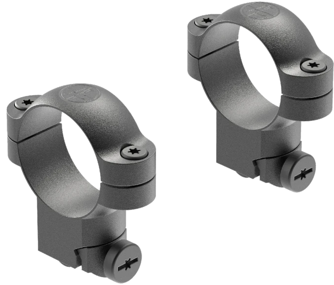 Leupold Ringmounts 2-Piece Scope Rings, Ruger No. 1 & 77/22, 30mm High, Matte Black - 51039