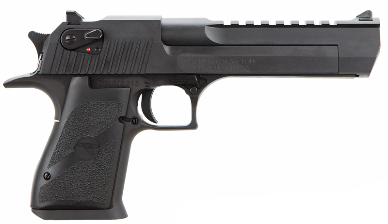 Magnum Research Desert Eagle Mark XIX .44 Rem Mag 6" 8+1 Pistol, Black Oxide - DE44