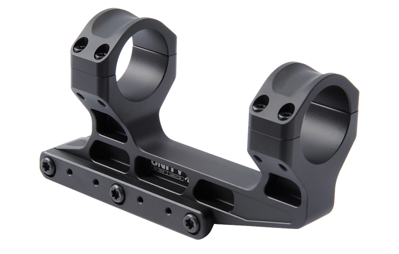 Unity Tactical Fast LPVO 34mm Scope Mount/Ring Combo, Black - FSTS34205B