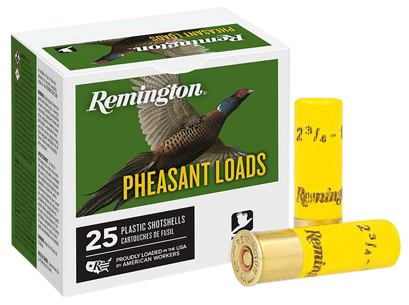 Remington Pheasant Loads Plastic 20 Gauge 1 oz #6 Shot 25 Round Box - 20060