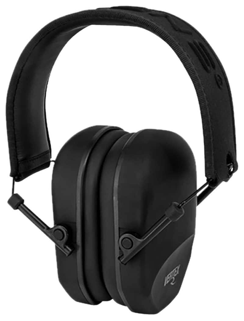 Radians Vertex Passive Earmuff 23 dB Over the Head Black - VXP110BX