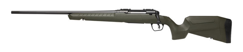Savage Arms Axis 2 270 Win 22" 4+1 Bolt-Action Rifle, Matte Black with Green Synthetic Stock, Left Hand - 32080