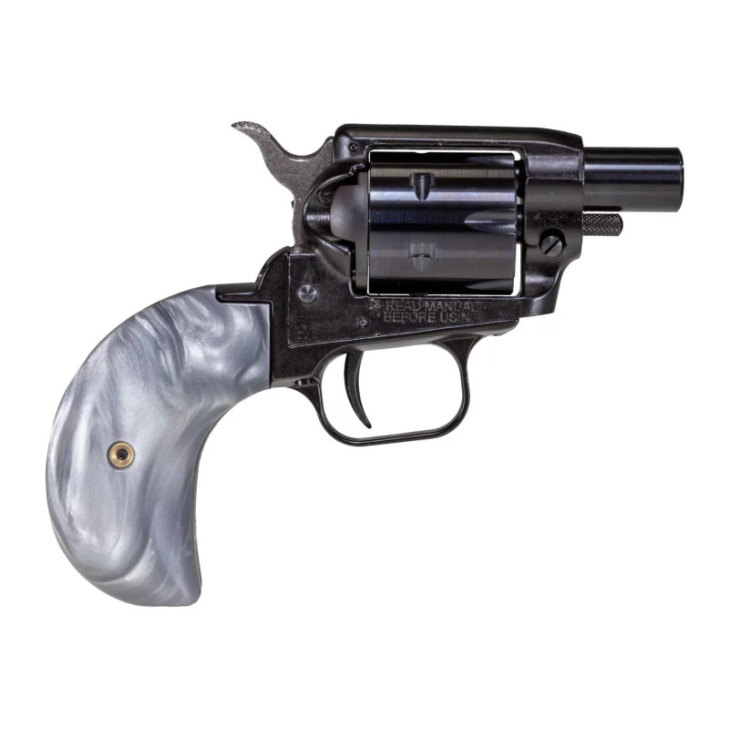 Heritage Barkeep Boot .22 LR 1.68" 6rd Revolver, Black Oxide Gray Pearl - HTG BK22B1BHGPRL