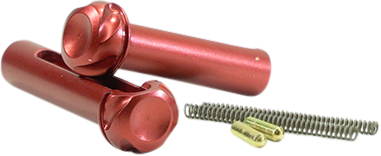 Timber Creek Outdoors Takedown Pin Set AR-Platform Rifle, Red Anodized - ARTPSR