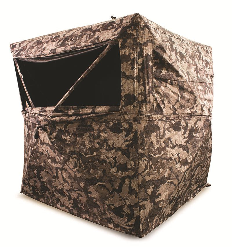 HME Executioner 3-Person Ground Blind, Cervidae Camo - HMEGRDBLND3CVD