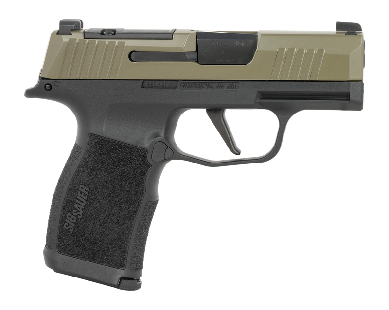 Sig Sauer P365X 9mm 3.10" 12+1 Micro-Compact Pistol, Black Moss Green - 365X9GXR3P