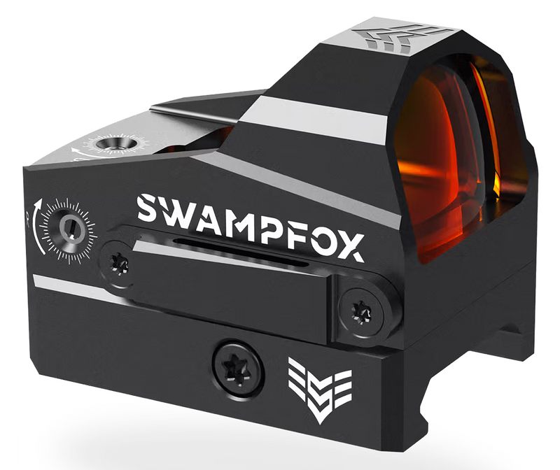 Swampfox Optics Kingslayer 1x22 3 MOA Green Dot Reflex Sight, Black - OKS00122GC