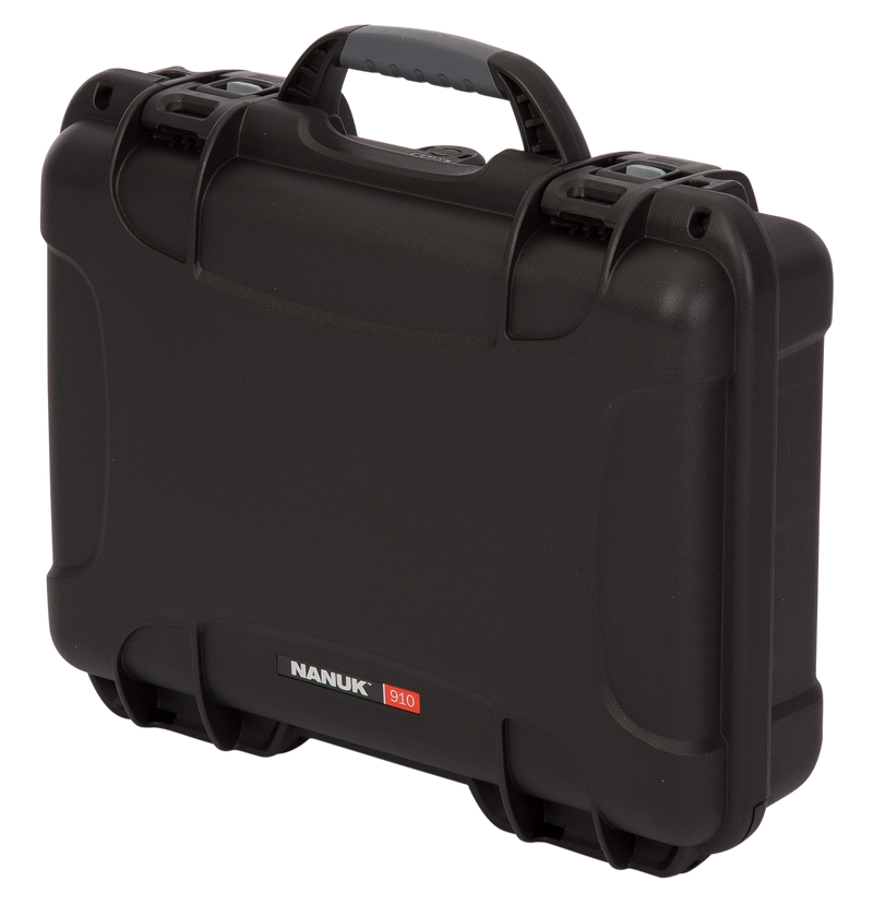 Nanuk 910 Waterproof Black Resin Protective Case - 9101001