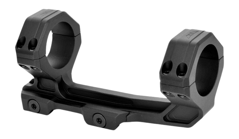 Warne Max Lite 1" MSR Mount 0MOA, Black Matte - 6601M