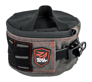 Real Avid Ratchet Rest Adjustable Shooting Bag Medium, Black/Gray - AVRSBM
