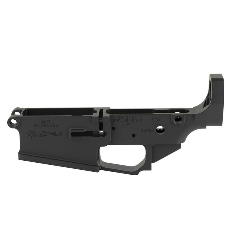 CMMG Mk3 Lower Receiver Sub-Assembly .308 Win AR-10 Pattern, Armor Black - 38CA2AC-AB