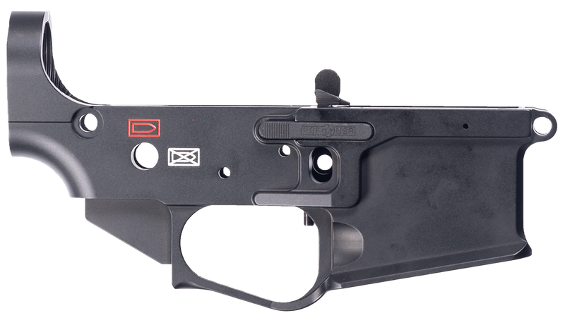 Patriot Ordnance Factory P415 Gen 4 Stripped Lower Receiver, Black Hardcoat Anodized - 00626