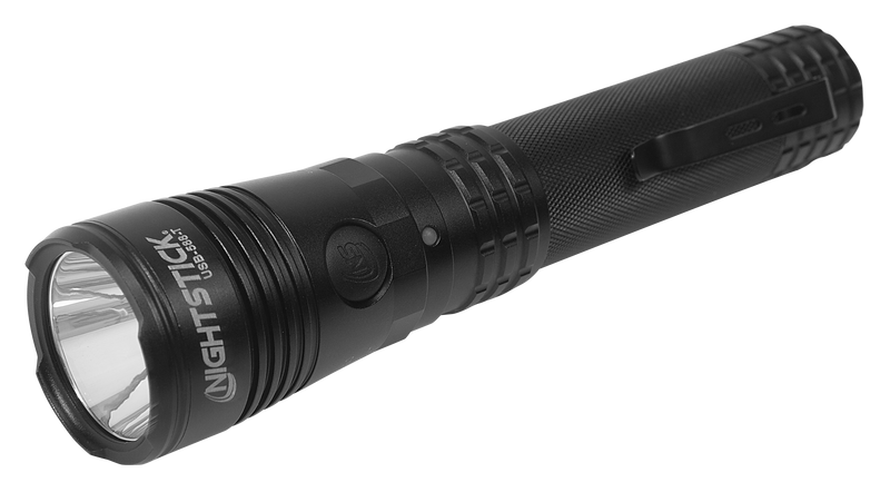 Bayco Nightstick USB Turbo Tactical Flashlight, Black - USB-588-T