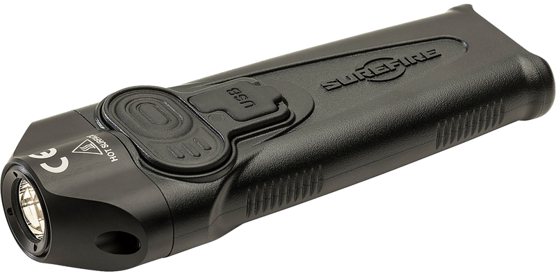 SureFire Stiletto Multi-Output Rechargeable LED Flashlight, Black - PLR-A