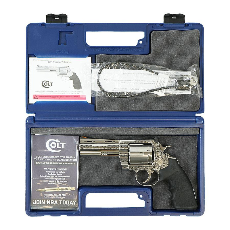 Colt Anaconda .44 Rem Mag 4.25" 6rd Revolver, Stainless - ANACONDA-SP4RTS MODFB