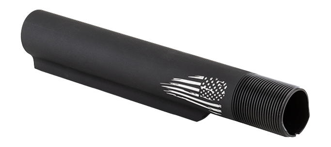 Luth-AR BS-15FC Commercial Carbine Buffer Tube with Freedom Flag - BS15FC