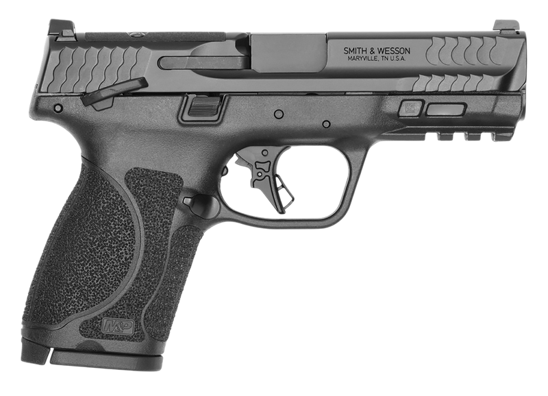 Smith & Wesson M&P9 M2.0 Compact 9mm 4" 10rd Pistol, Black Armornite - 14277