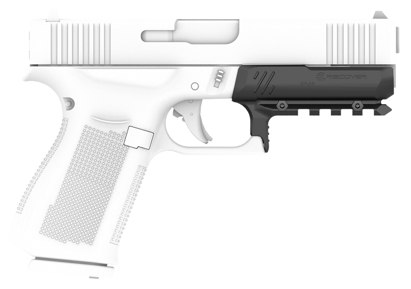 Recover Tactical GR4801 Full Size Rail for Glock 48, Black - GR4801