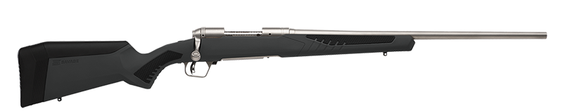 Savage Arms 110 Storm 300 Win Mag 24" 3rd Bolt-Action Rifle, Stainless/Gray - 57055