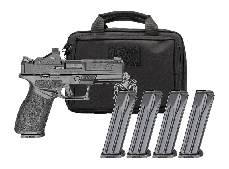 Springfield Echelon 4.0 FC 9mm 4" 20rd Pistol, Black Melonite - EC9409BFCPAC