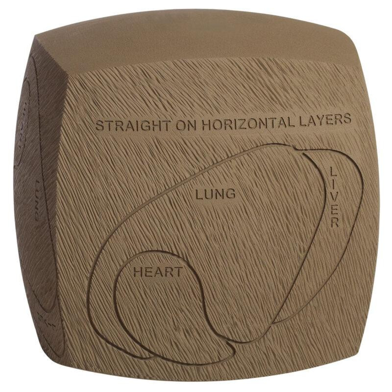 Feradyne Outdoors GlenDel Pre-Rut Insert Core 12x12x12" Archery 3D Target - G73100