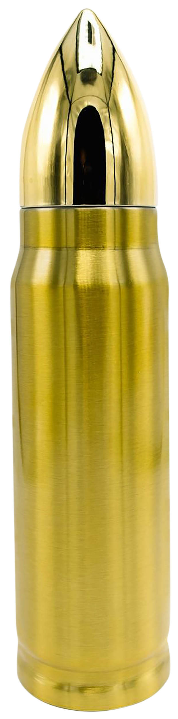 Caliber Gourmet Bullet Thermo Bottle, Gold - CBG-TMS-1032