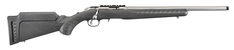 Ruger American Rimfire 17 HMR 18" 9+1 Bolt-Action Rifle, Satin Stainless Steel - 8353
