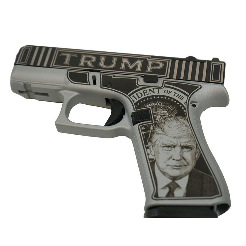 Glock 43X MOS 9mm 3.41" 10rd Pistol, Satin Aluminum - PX4350201FRMOS