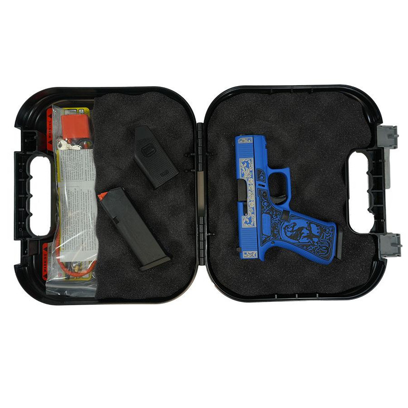 Glock 43X 9mm 3.41" 10rd Pistol, Blue Cerakote - UX4350201FR