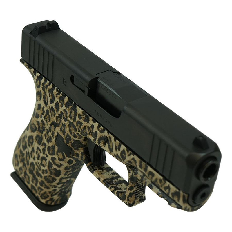 Glock 43X 9mm 3.41" 10rd Handgun, Leopard Print - UX4350201FR