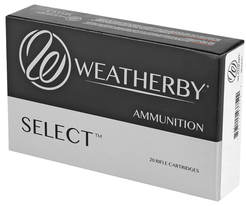 Weatherby Select Plus 224 WBY Mag 55gr Spire Point Rifle Ammo, 20rd Box - H22455SP