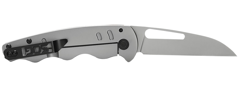 SOG Escape FL 3" Folding Sheepsfoot Knife, Silver - SOG14520157