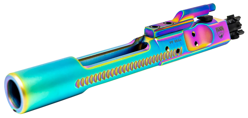 Faxon Firearms M16 Bolt Carrier Group 5.56 NATO, Chameleon PVD/Nitrided - FF556BCGCNITRIDENCR