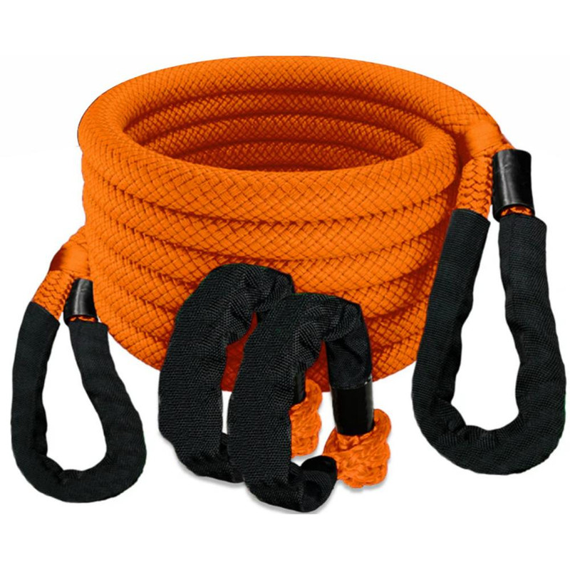 Muddy Kinetic Recovery Rope Kit Orange 30 ft - MUD-KRRK30