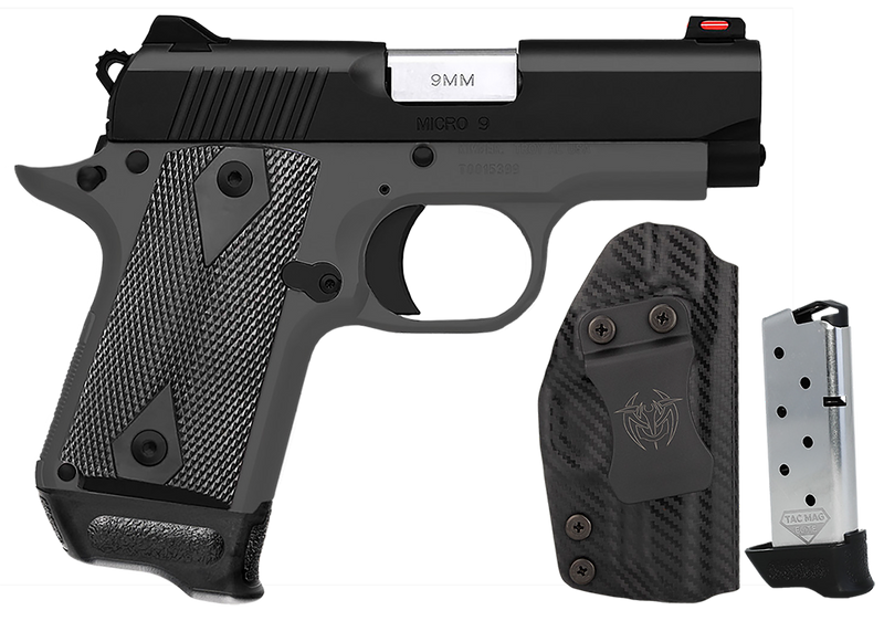 Kimber Micro 9 Shadow Ghost RTC 9mm 3.15" 7+1 Pistol, Black/Gray - 3300257