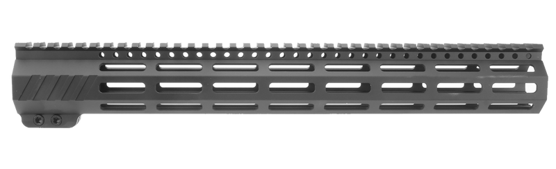 TacFire HG25-15 15" M-LOK Free Float Handguard, Black Anodized - HG2515