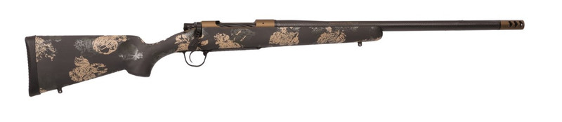 Christensen Arms Ridgeline FFT 300 Win Mag 22" 3+1 Bolt-Action Rifle, Burnt Bronze Cerakote with Green Stock - 8010620000