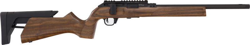 Walther Hammerli Force B1 22 LR 16" 10+1 Bolt-Action Rifle, Walnut Brown - WAL 5800400