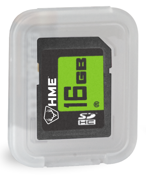 HME 16GB SD Memory Card, Black/Green - HME16GB