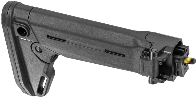 Magpul Zhukov-S Folding Stock for Yugoslavian M70 AK Rifles, Black Polymer - MAG552BLK