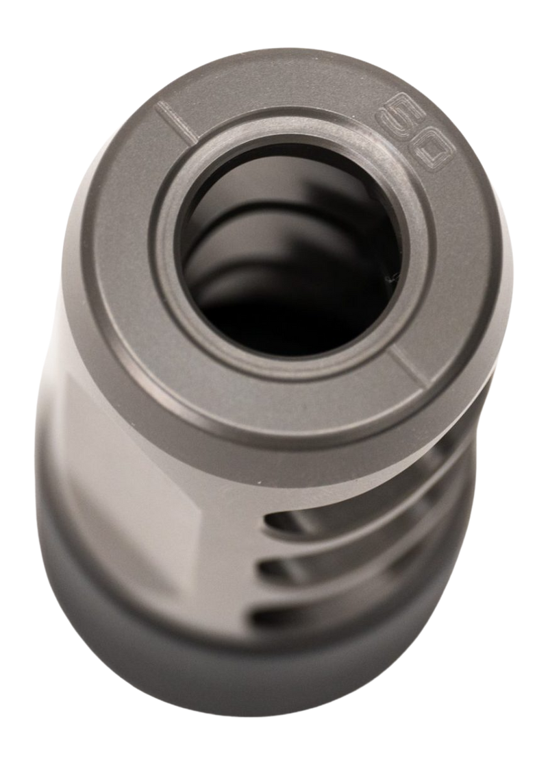 Area 419 Hellfire Titanium Self-Timing Muzzle Brake .50 Caliber 5/8x24 - 419HFTI-500-5824