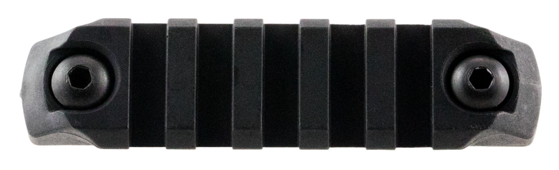 Bravo Company 3" Picatinny Rail Section, M-LOK Compatible, Polymer Black - MCMR1913N3BL