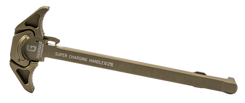 Geissele Automatics Super Charging Handle, 5.56 NATO, Desert Dirt - 05-313S