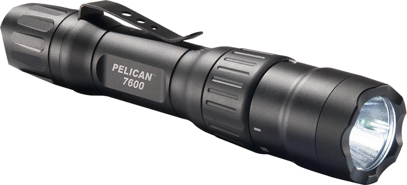 Pelican 7600 Tactical Flashlight, Black Anodized - 7600