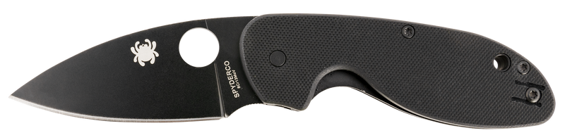 Spyderco Efficient Folding Knife, Black - C216GPBBK