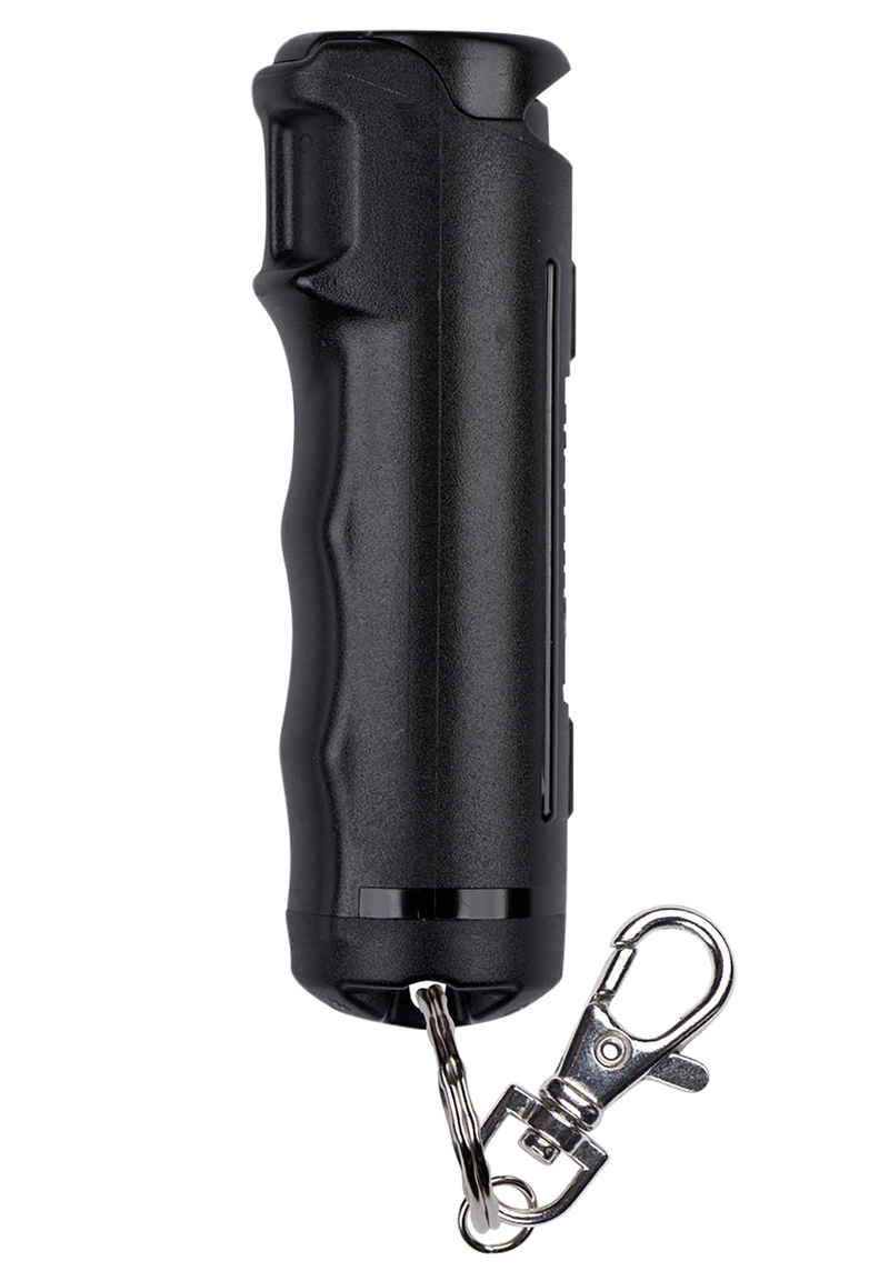 Sabre Pepper Gel Flip Top Black with Snap Clip - F15BUSG02