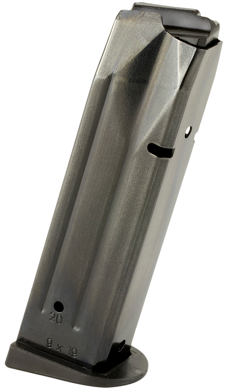 CZ 75 TS/Czechmate 9mm 20rd Magazine, Black - 11172