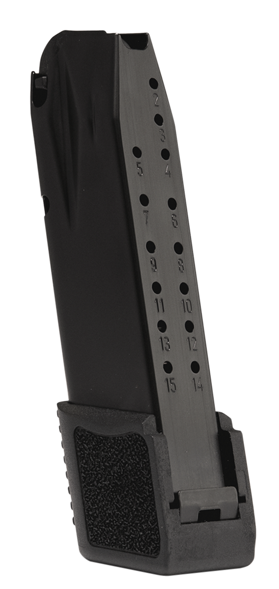 Canik TP9 Elite SC 9mm Luger 17rd Handgun Magazine with Grip Extension, Black - MA904