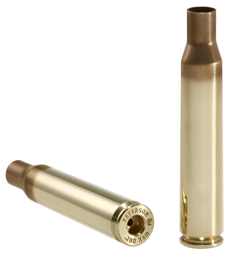 Peterson Cartridge 280 Rem Rifle Reloading Brass, 50 Per Box - 40012-R