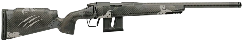 Fierce Firearms Carbon Razor 17 HMR 18" 10+1 Rifle, Black Cerakote Phantom Camo - FRR17HMR18BP